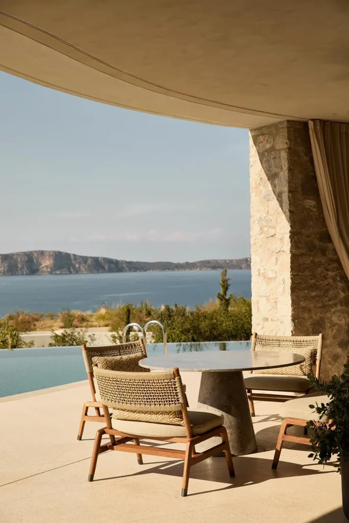 Mandarin Oriental Costa Navarino earth-sheltered villa