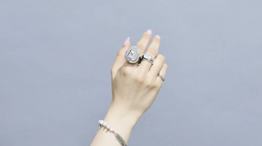 Tamagotchi ring Bandai wearable