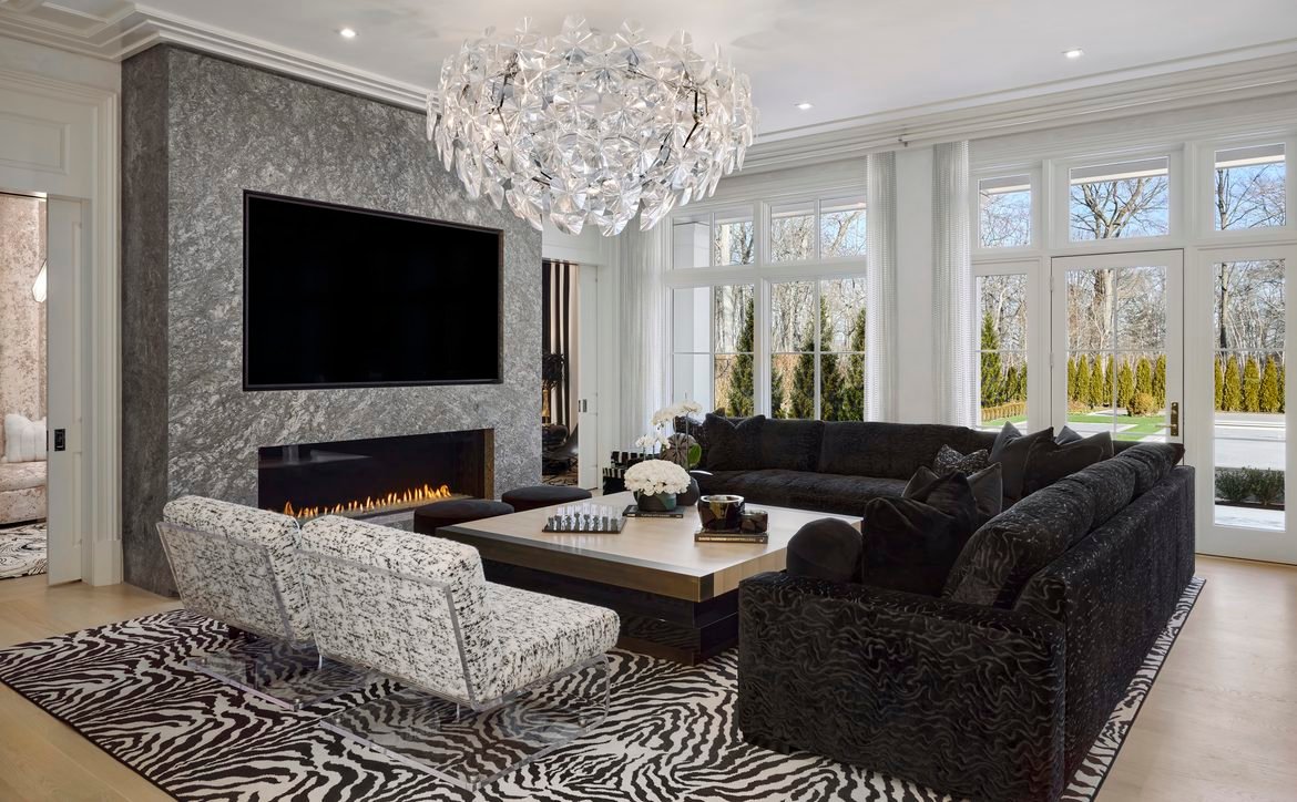 Long Island Luxury private residence interior by Lori Morris
